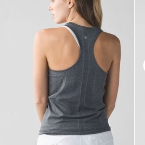 Lululemon swiftly Tech Racerback gray size 2